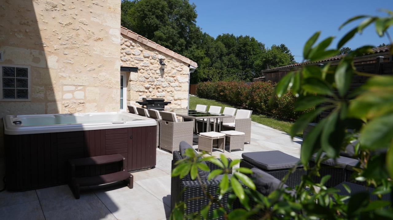 Domaine Des Pierres Precieuses - Demeure De Charme - Grand Standing - 15 Pers - Spa - Massages - Detente Et Bien-Etre - 30' Bordeaux Gauriaguet Exterior photo